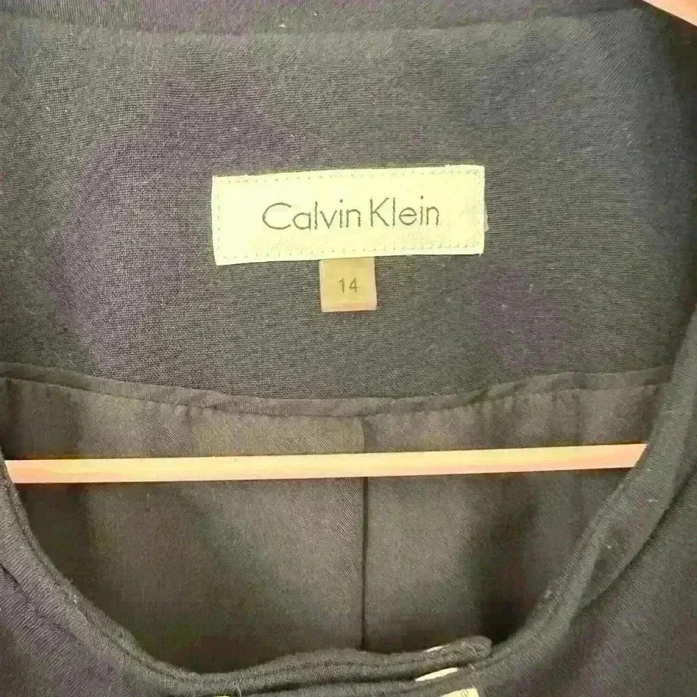 Calvin Klein Navy Blue Blazer - Picture 2 of 5